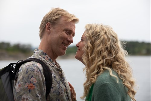 Ester og hendes mand i NRK's Efterglød
