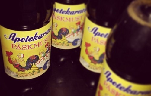 svenske påsketraditioner, påskmust, påskemost, sverige