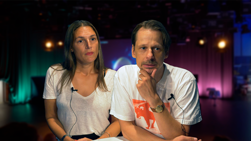 Peter Viitanen og Sandra Stojiljkovic i interview til NabolandsKanalerne